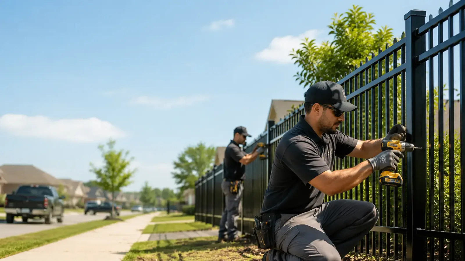 Metal Fence Installation in Protection, KS